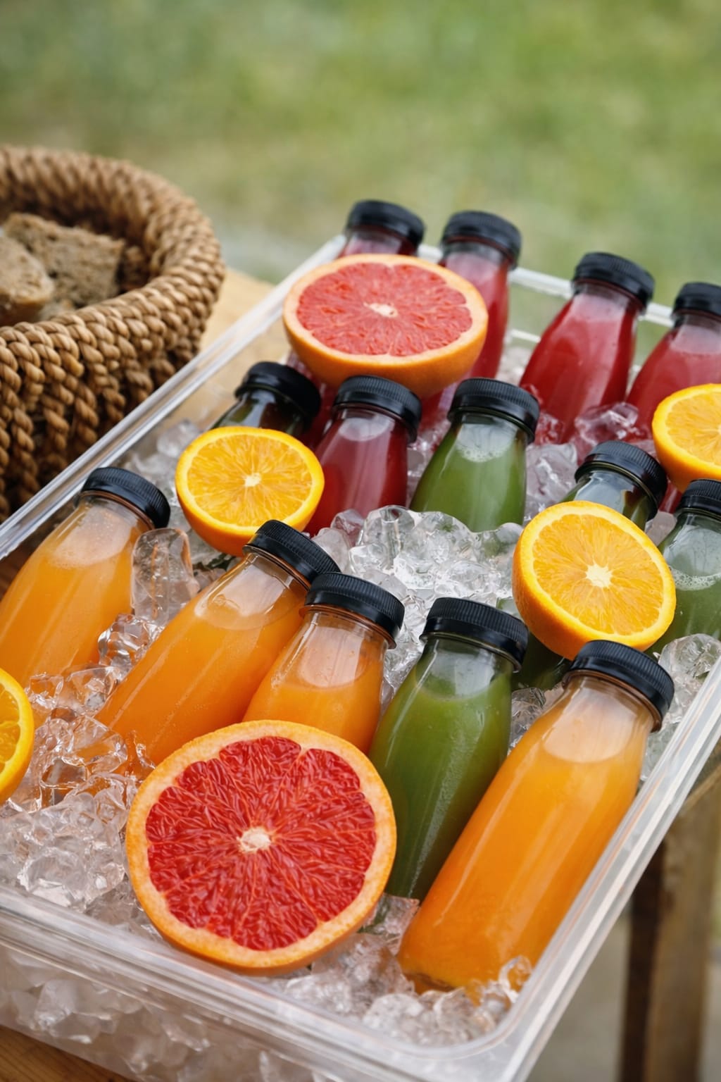 Açaí bowl delicioso para mesa dulce de eventos